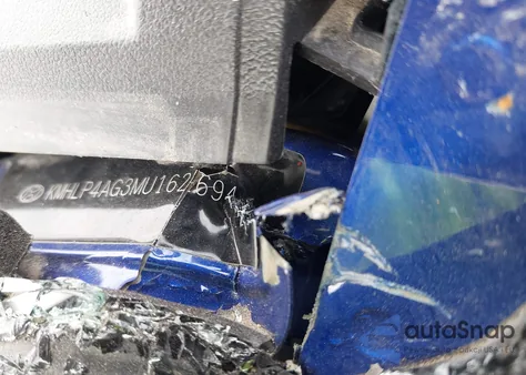 2021 Hyundai Elantra Limited из США, поврежденный, VIN KMHLP4AG3MU162694